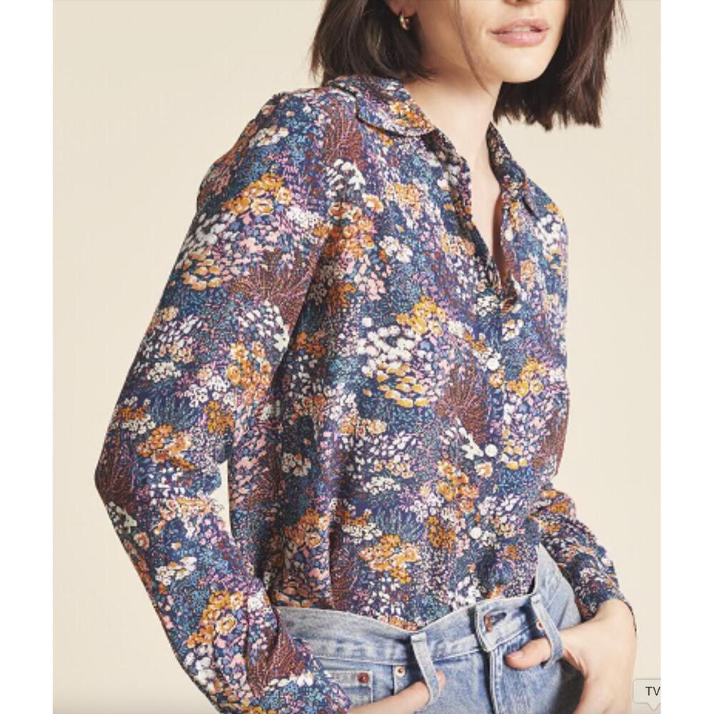 NEW TROVATA jacqueline shirt in bijou glade